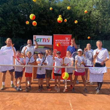 Wiener Städtische Versicherung unterstützt Kids des steirischen Tennisverbandes